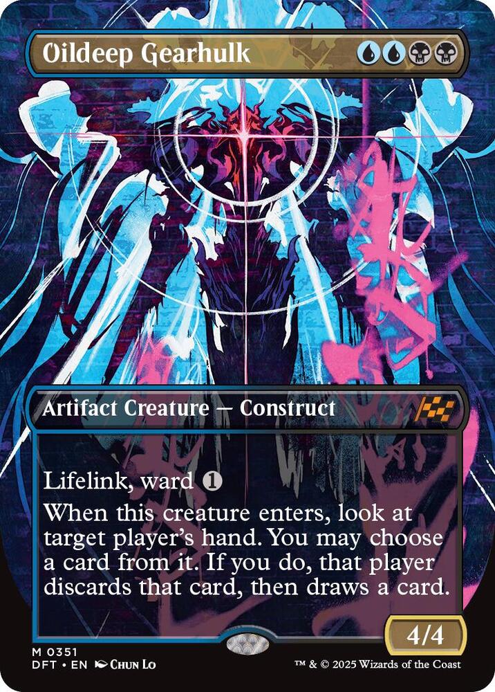 Oildeep Gearhulk 351 (Aetherdrift)  - Foil | Good Games Adelaide SA