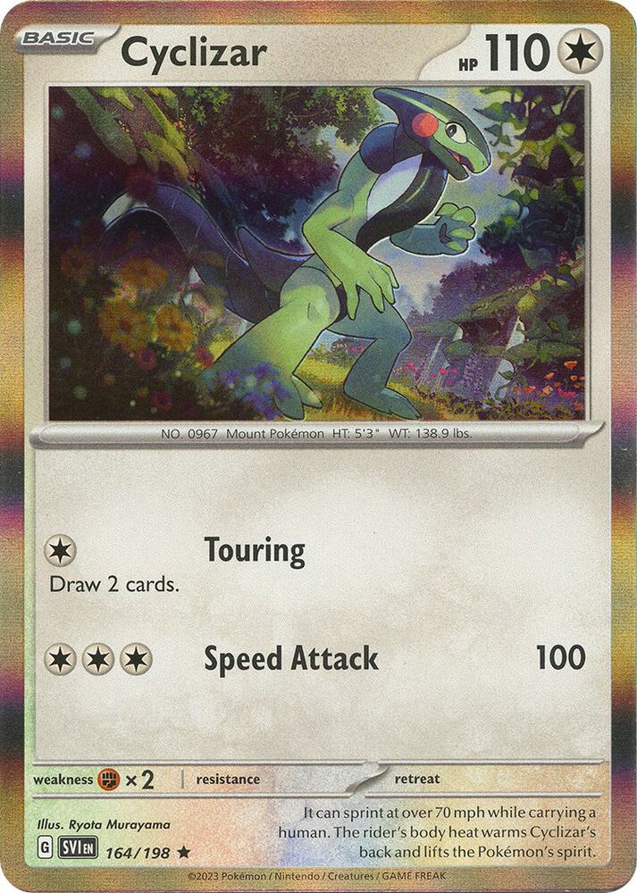 Cyclizar 164/198 (SV01: Scarlet & Violet Base Set)  - Holofoil | Good Games Adelaide SA