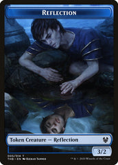 Human Soldier // Reflection Double-sided Token [Theros Beyond Death Tokens] | Good Games Adelaide SA