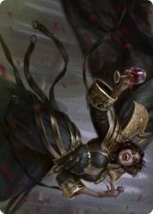 Bloodcrazed Socialite Art Card 28 (Art Series: Innistrad: Crimson Vow)  | Good Games Adelaide SA