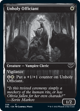Unholy Officiant [Innistrad: Double Feature] | Good Games Adelaide SA