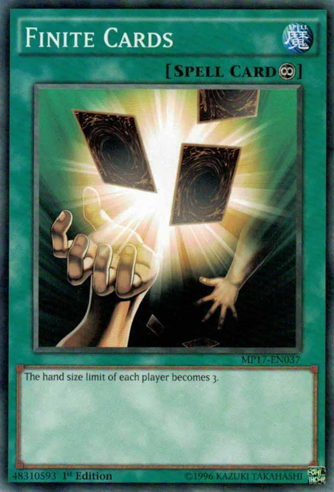 Finite Cards [MP17-EN037] Common | Good Games Adelaide SA