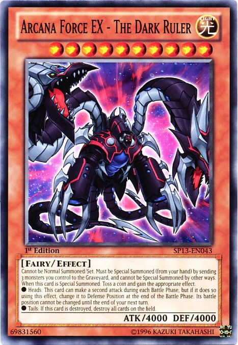 Arcana Force EX - The Dark Ruler [SP13-EN043] Common | Good Games Adelaide SA