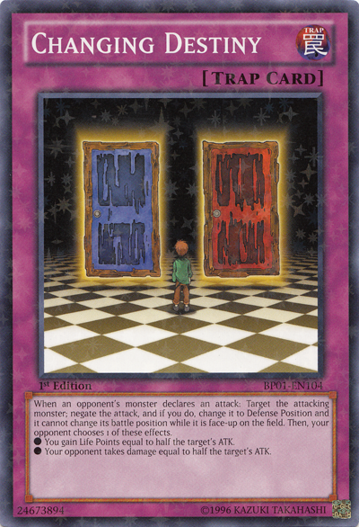 Changing Destiny [BP01-EN104] Starfoil Rare | Good Games Adelaide SA