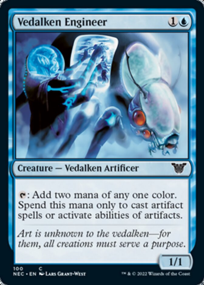 Vedalken Engineer [Kamigawa: Neon Dynasty Commander] | Good Games Adelaide SA