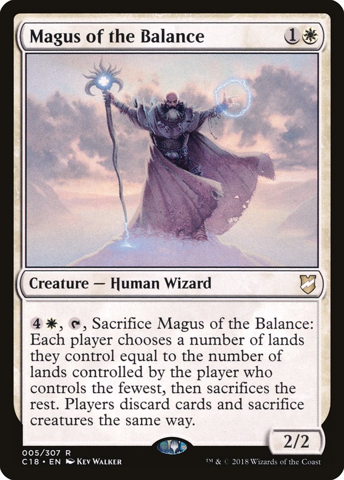 Magus of the Balance [Commander 2018] | Good Games Adelaide SA