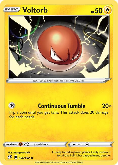 Voltorb 056/192 (SWSH02: Rebel Clash)  | Good Games Adelaide SA