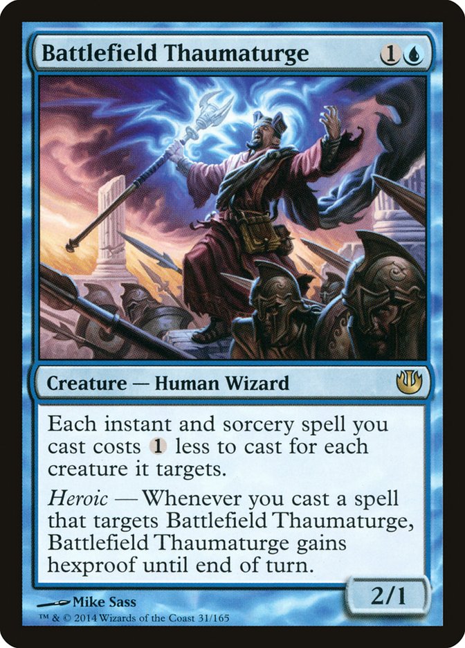 Battlefield Thaumaturge 31 (Journey Into Nyx)  - Foil | Good Games Adelaide SA