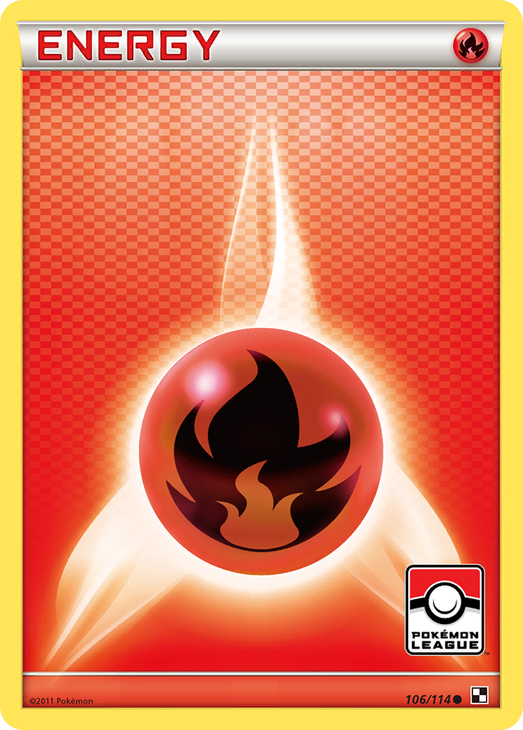 Fire Energy (106/114) [Black & White: Base Set] | Good Games Adelaide SA