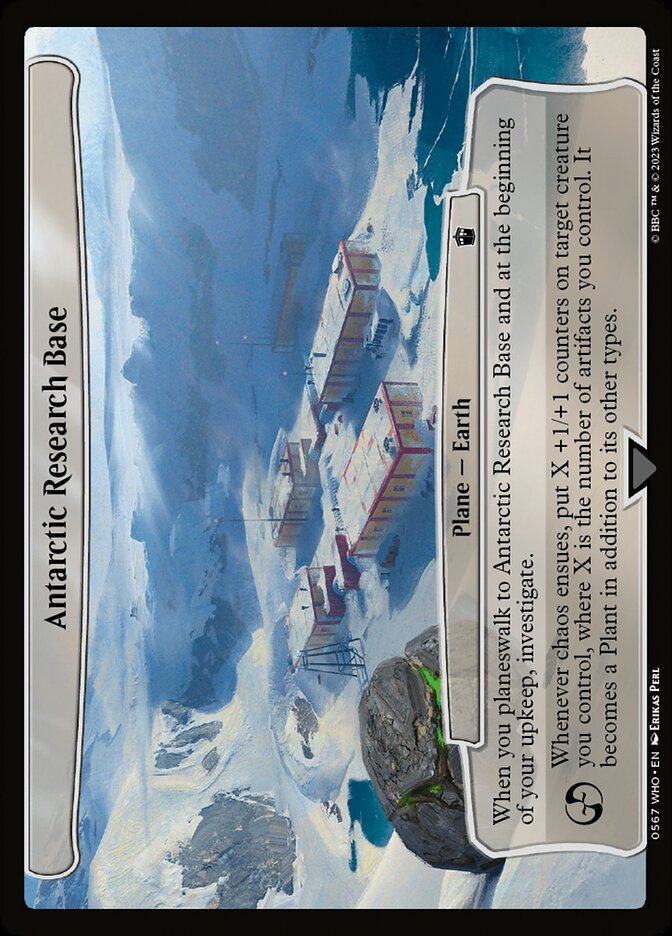 Antarctic Research Base 567 (Planechase: Universes Beyond: Doctor Who)  | Good Games Adelaide SA