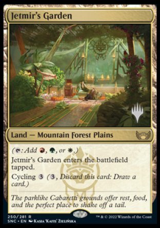 Jetmir's Garden (Promo Pack) [Streets of New Capenna Promos] | Good Games Adelaide SA