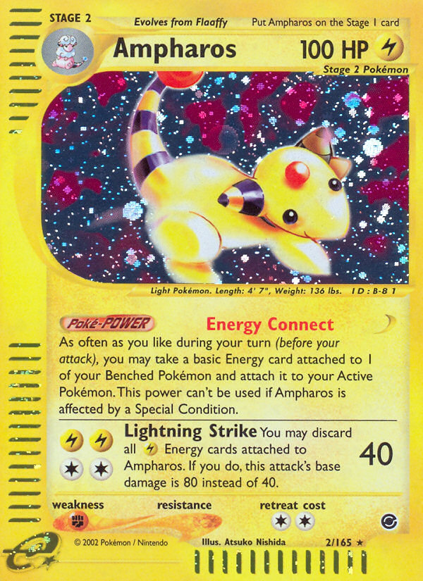 Ampharos (2/165) [Expedition: Base Set] | Good Games Adelaide SA