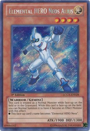 Elemental HERO Neos Alius [LCGX-EN028] Secret Rare | Good Games Adelaide SA