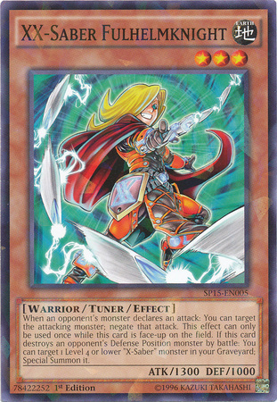 XX-Saber Fulhelmknight [SP15-EN005] Shatterfoil Rare | Good Games Adelaide SA