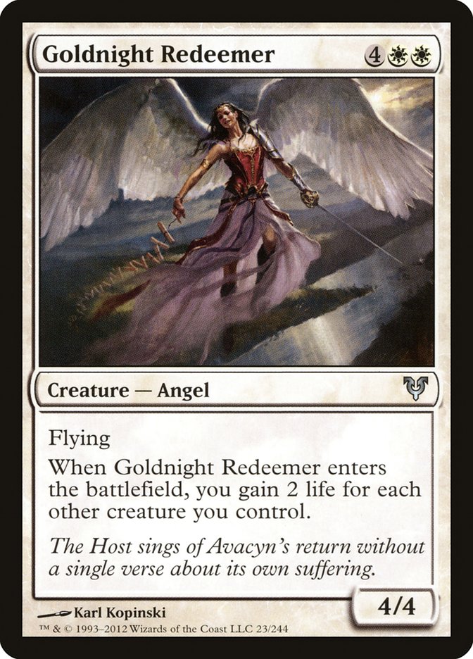 Goldnight Redeemer [Avacyn Restored] | Good Games Adelaide SA