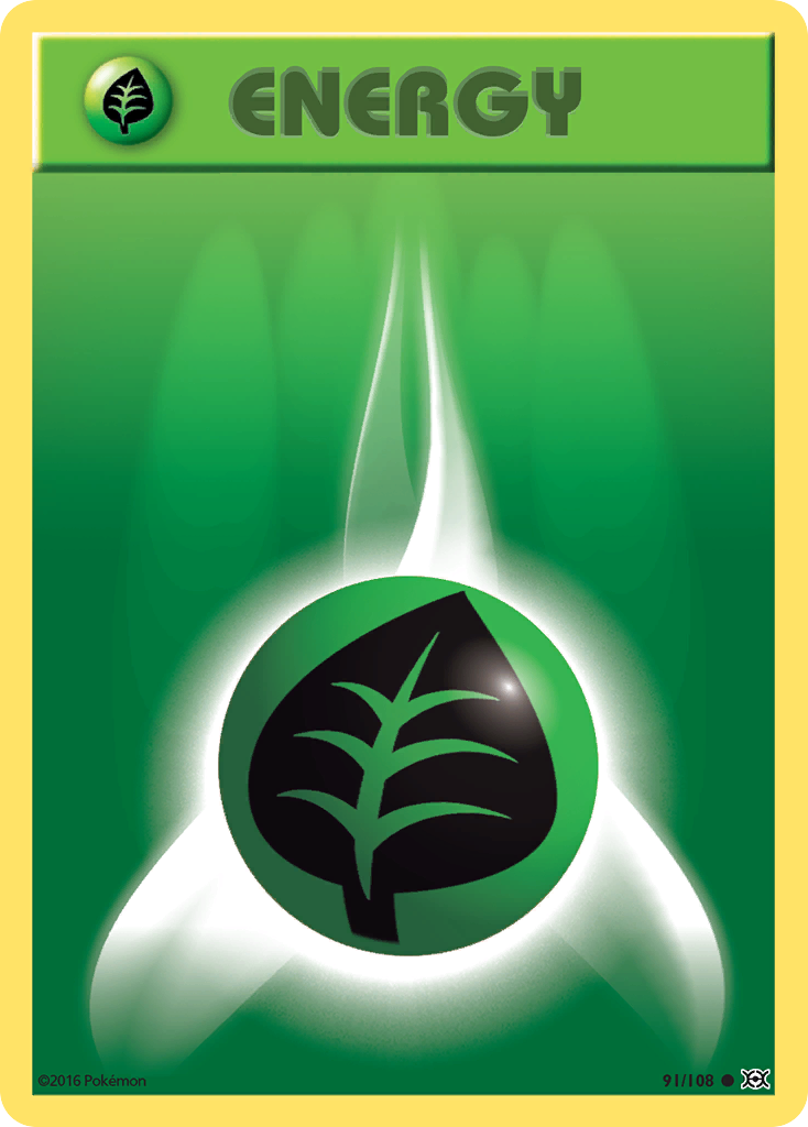 Grass Energy (91/108) [XY: Evolutions] | Good Games Adelaide SA