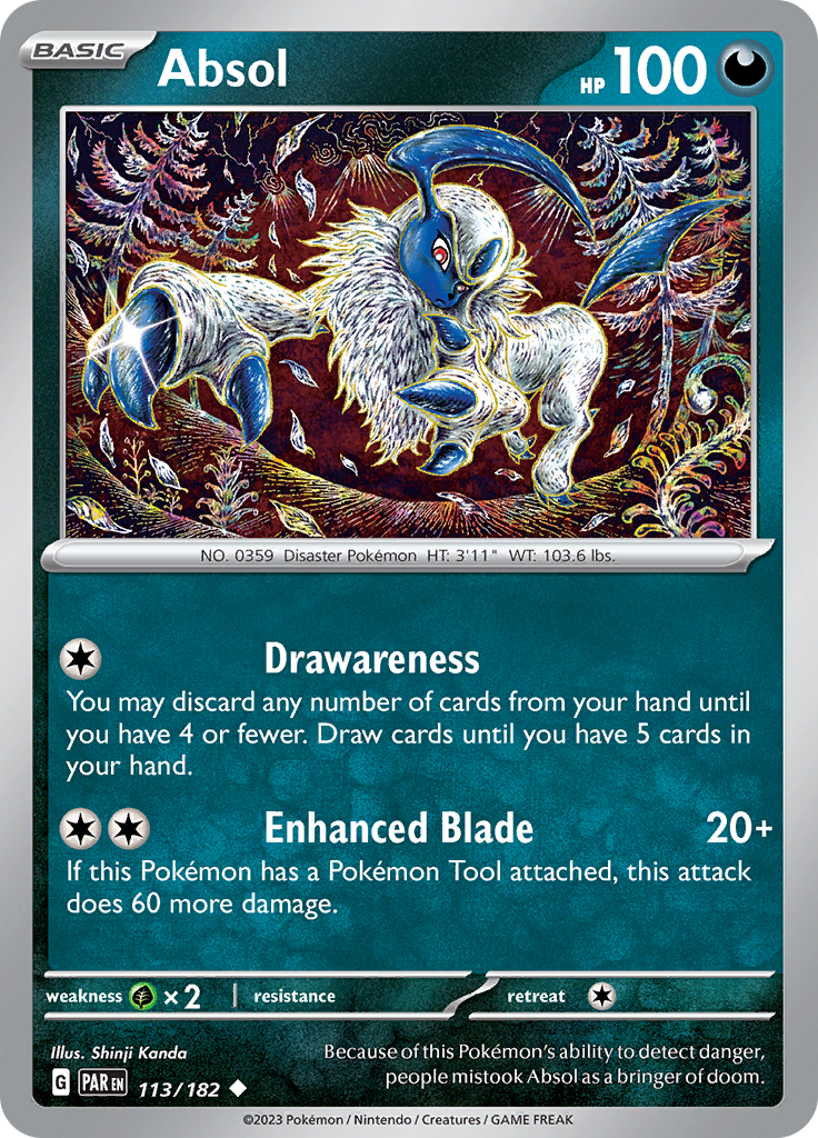 Absol (113/182) [Scarlet & Violet: Paradox Rift] | Good Games Adelaide SA