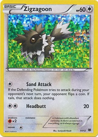 Zigzagoon (11/12) [McDonald's Promos: 2015 Collection] | Good Games Adelaide SA