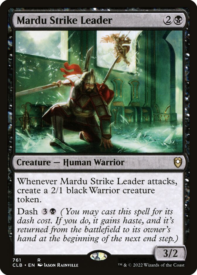 Mardu Strike Leader 761 (Commander Legends: Battle for Baldur's Gate)  | Good Games Adelaide SA
