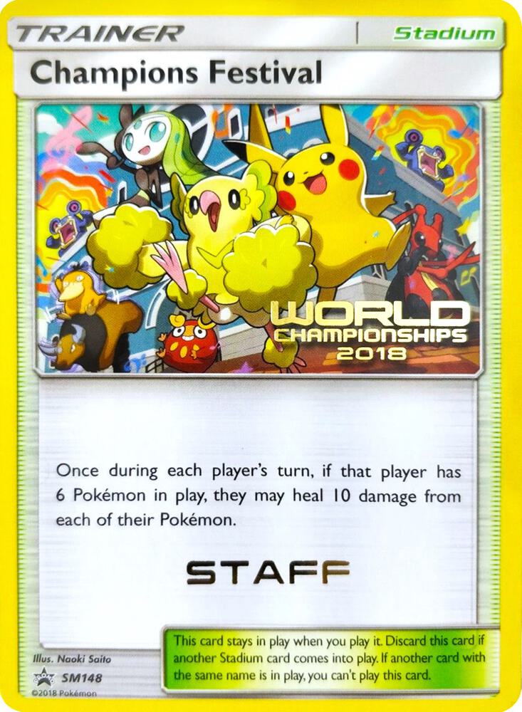 Champions Festival World Championships 2018 Staff SM148 (SM Promos)  | Good Games Adelaide SA