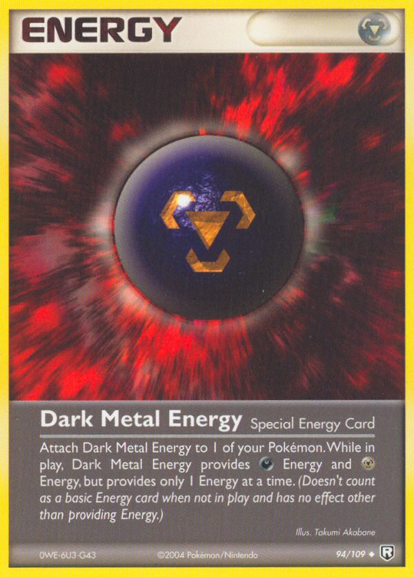 Dark Metal Energy (94/109) [EX: Team Rocket Returns] | Good Games Adelaide SA