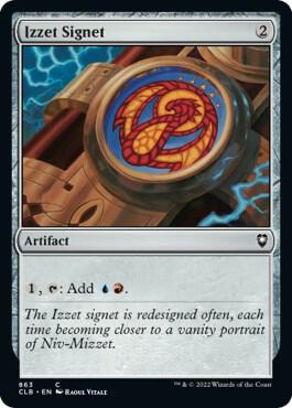 Izzet Signet 863 (Commander Legends: Battle for Baldur's Gate)  | Good Games Adelaide SA
