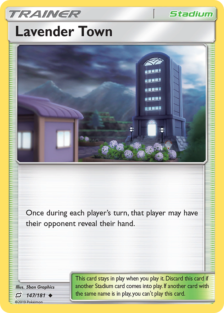 Lavender Town (147/181) [Sun & Moon: Team Up] | Good Games Adelaide SA