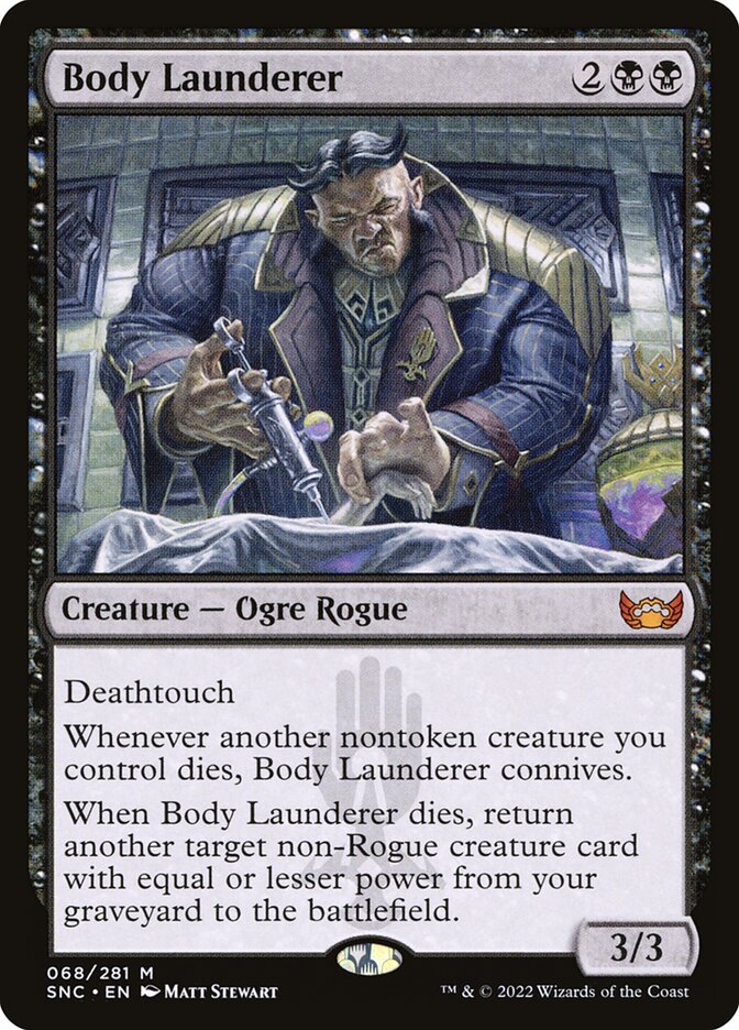 Body Launderer 68 (Streets of New Capenna)  - Foil | Good Games Adelaide SA