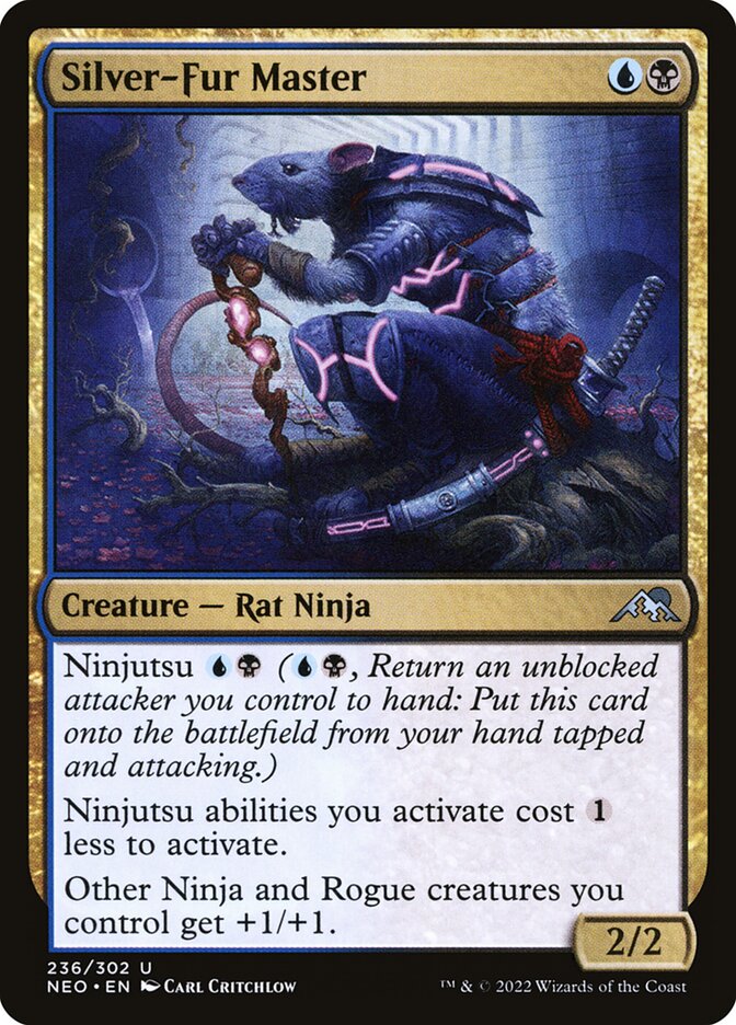 Silver-Fur Master 236 (Kamigawa: Neon Dynasty)  | Good Games Adelaide SA
