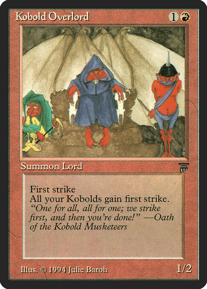 Kobold Overlord [Legends] | Good Games Adelaide SA
