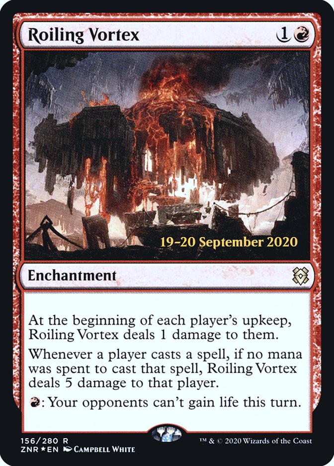 Roiling Vortex  [Zendikar Rising Prerelease Promos] | Good Games Adelaide SA