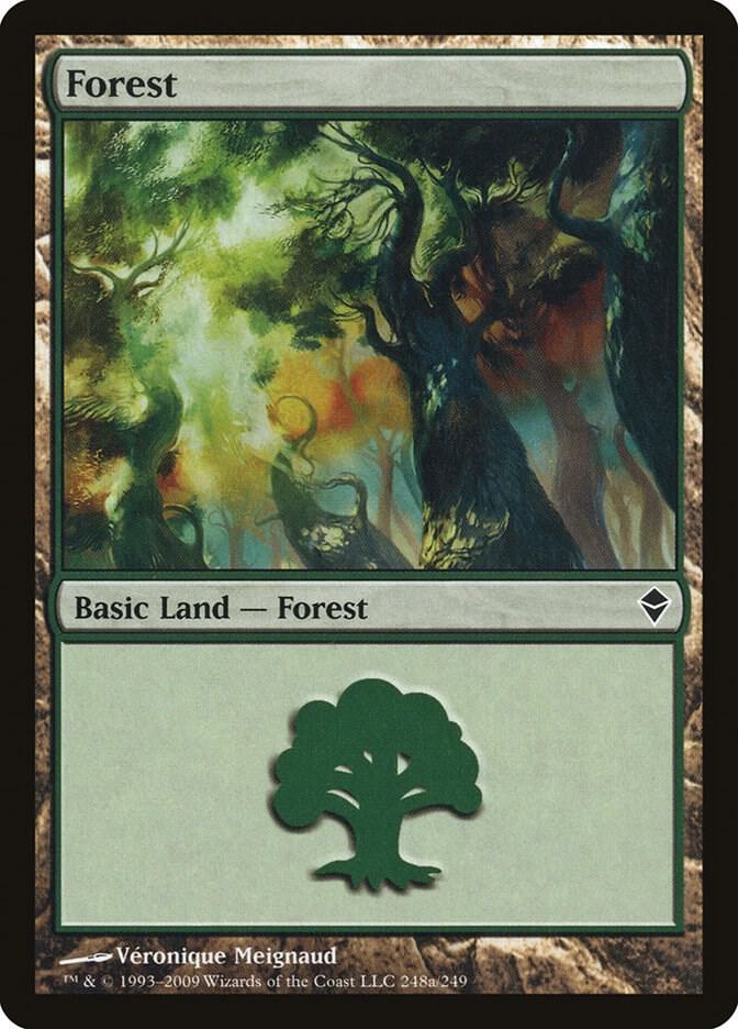 Forest 248a (Zendikar)  | Good Games Adelaide SA