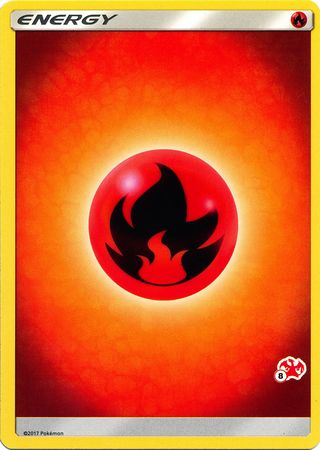 Fire Energy (Charizard Stamp #8) [Battle Academy 2020] | Good Games Adelaide SA