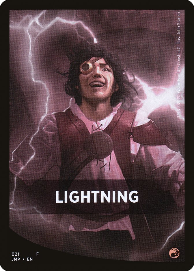 Lightning Theme Card [Jumpstart Front Cards] | Good Games Adelaide SA