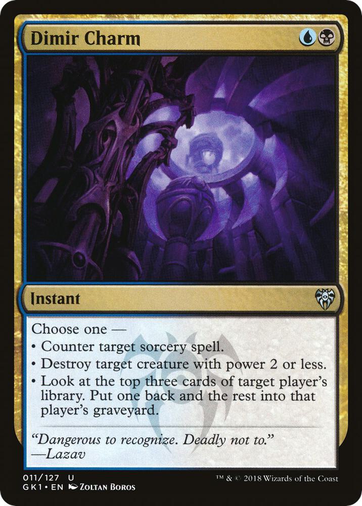 Dimir Charm 11 (Guilds of Ravnica: Guild Kits)  | Good Games Adelaide SA