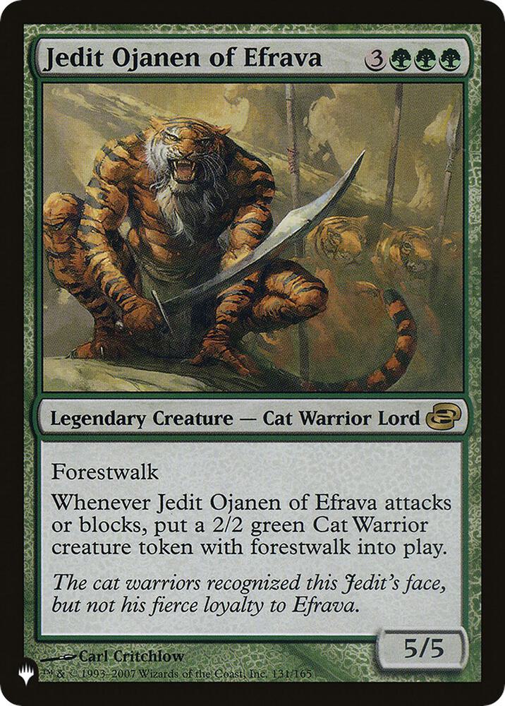 Jedit Ojanen of Efrava 131/165 (The List Reprints)  | Good Games Adelaide SA