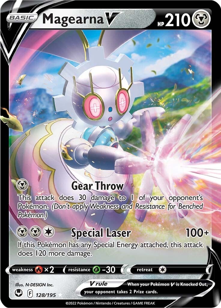 Magearna V (128/195) [Sword & Shield: Silver Tempest] | Good Games Adelaide SA