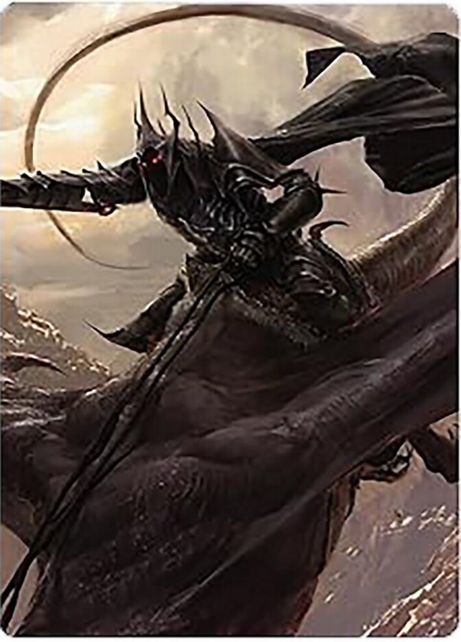 Witch-king, Sky Scourge // Witch-king, Sky Scourge 21 (Art Series: Universes Beyond: The Lord of the Rings: Tales of Middle-earth)  | Good Games Adelaide SA