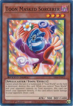 Toon Masked Sorcerer [SS04-ENB11] Common | Good Games Adelaide SA
