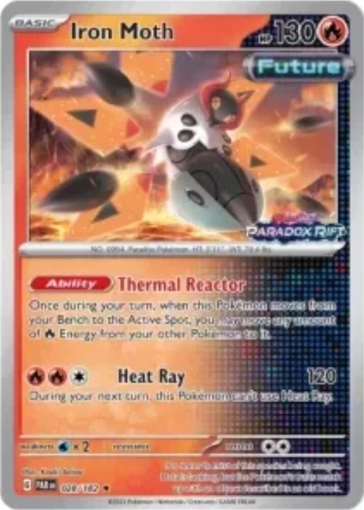 Iron Moth European Promo 028/182 (Miscellaneous Cards & Products)  - Reverse Holofoil | Good Games Adelaide SA
