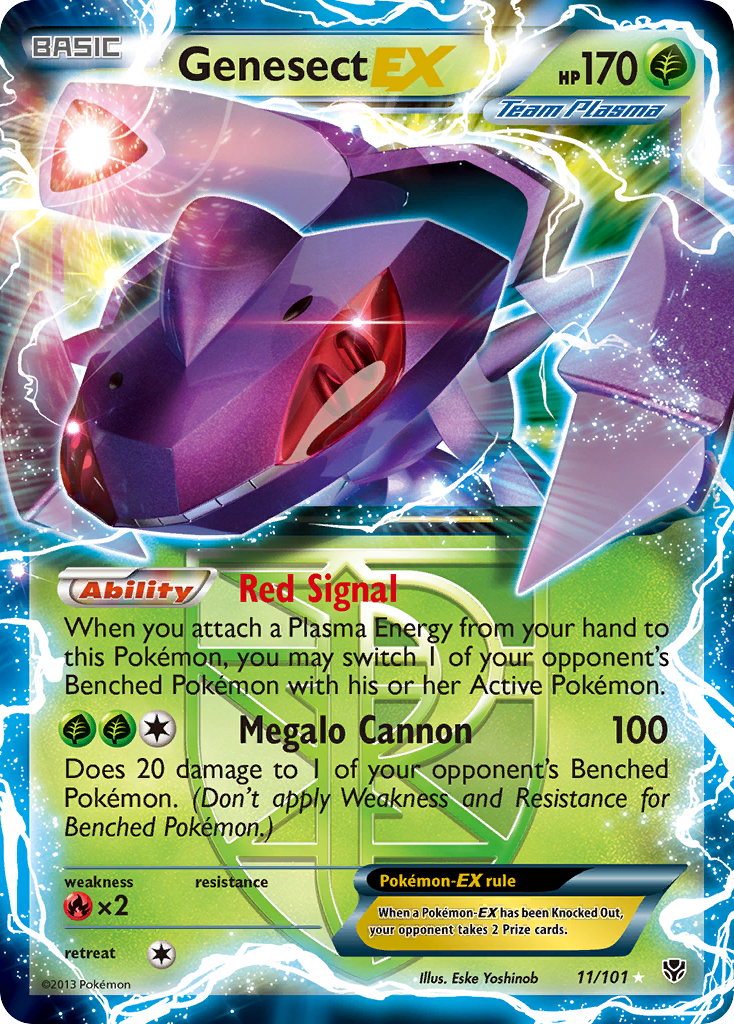 Genesect EX (11/101) [Black & White: Plasma Blast] | Good Games Adelaide SA