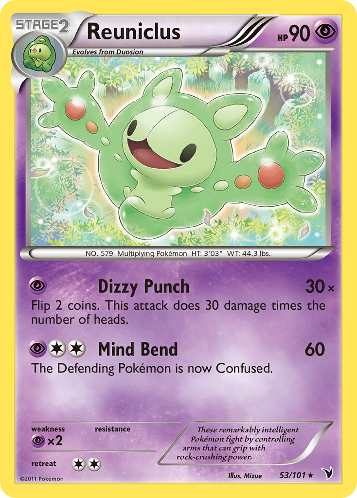 Reuniclus (53/101) [Black & White: Noble Victories] | Good Games Adelaide SA