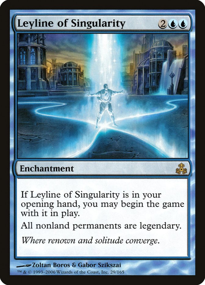Leyline of Singularity 29 (Guildpact)  - Foil | Good Games Adelaide SA