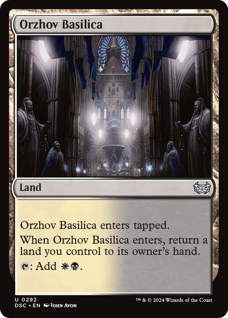 Orzhov Basilica [Duskmourn: House of Horror Commander] | Good Games Adelaide SA