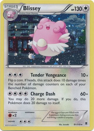Blissey (81/119) (Cosmos Holo) [XY: Phantom Forces] | Good Games Adelaide SA