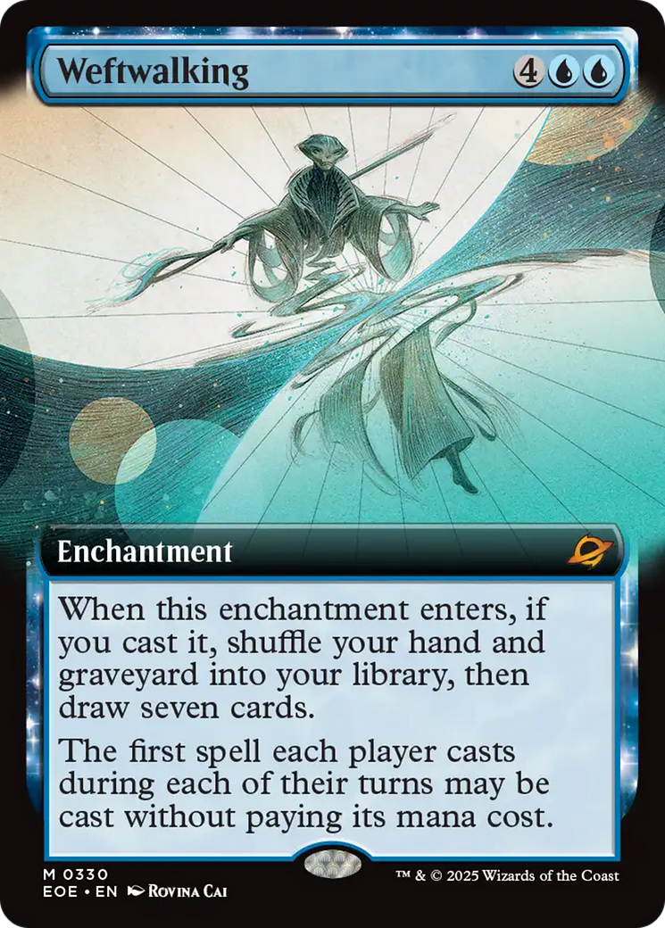Weftwalking (Extended Art) [Edge of Eternities] | Good Games Adelaide SA