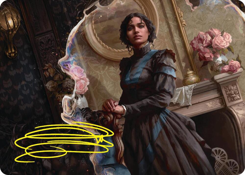 Marina Vendrell Art Card Gold Stamped Signature 19 (Art Series: Duskmourn: House of Horror)  | Good Games Adelaide SA