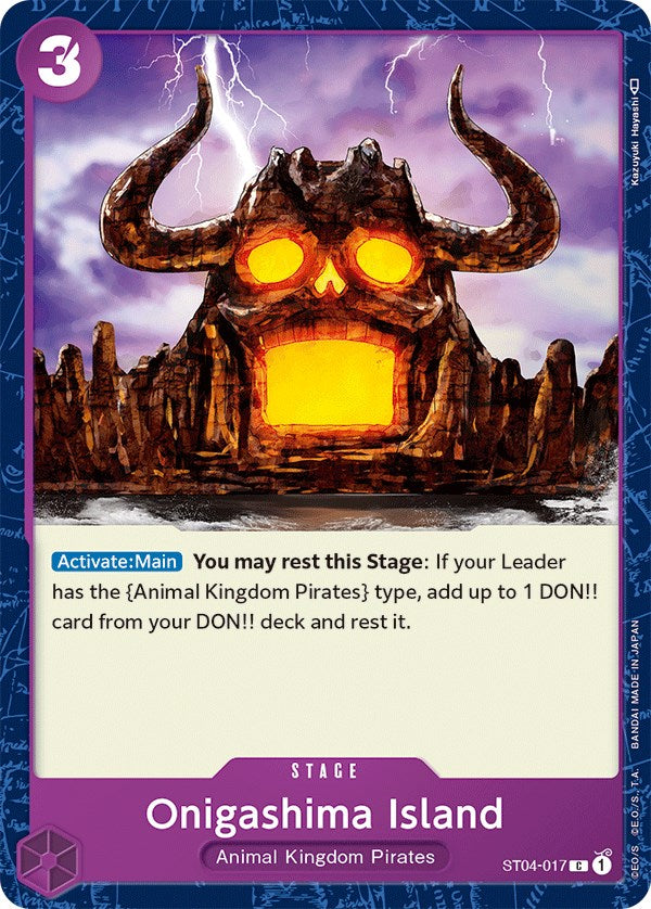 Onigashima Island [Starter Deck: Animal Kingdom Pirates] | Good Games Adelaide SA