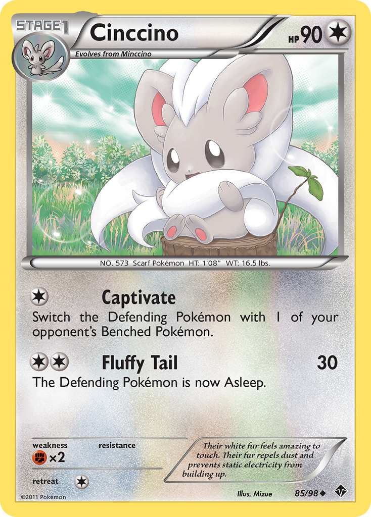 Cinccino (85/98) [Black & White: Emerging Powers] | Good Games Adelaide SA
