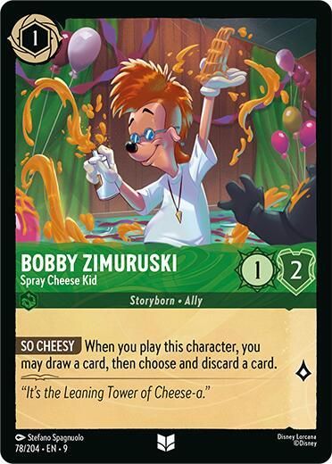 Bobby Zimuruski Spray Cheese Kid 78/204 (Fabled)  | Good Games Adelaide SA